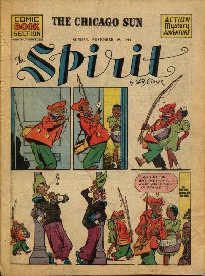 Spirit Section #11/19/1944 Comic