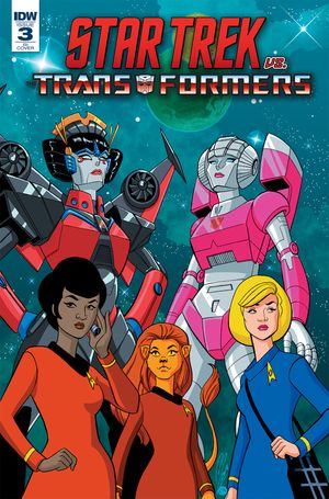 Star Trek vs Transformers #3 (10 Copy Cover Levens)