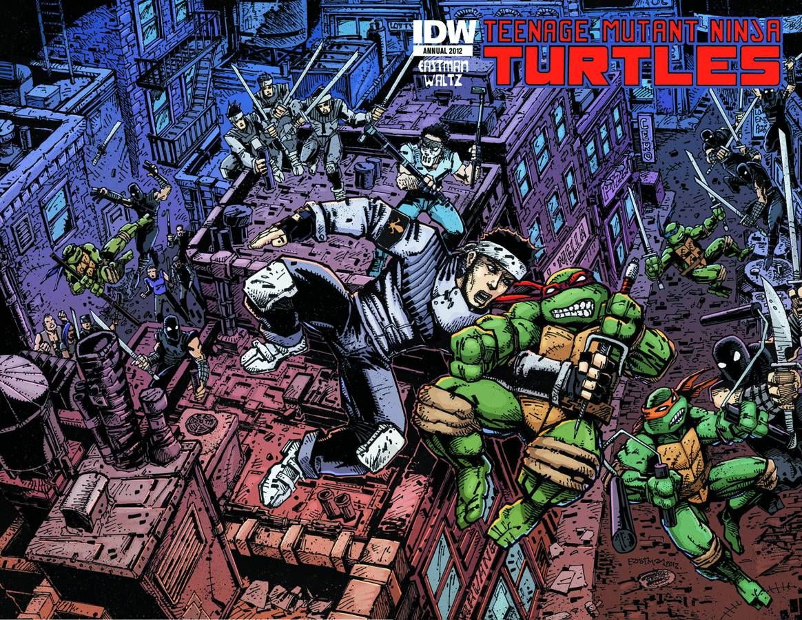 Teenage Mutant Ninja Turtles Annual 2012 Comic