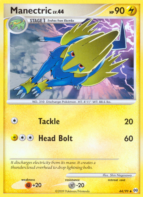 Manectric (44/99) - Arceus Pokémon Card