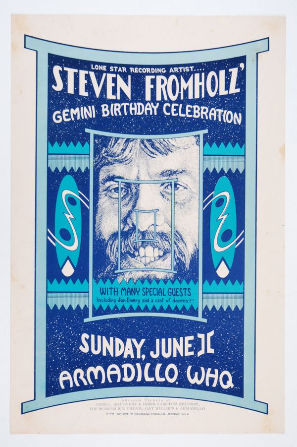 Steven Fromholz at Armadillo World Headquarters 1978 Value GoCollect