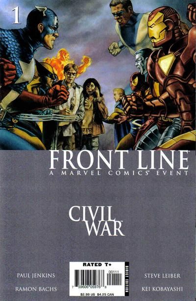 Civil War: Front Line #1 Comic