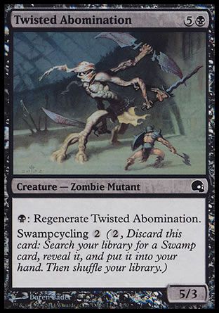 Twisted Abomination (Premium Deck Series: Graveborn) Trading Card