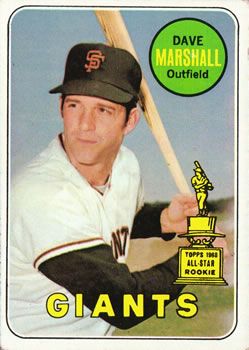 Dave Marshall 1969 Topps #464 Sports Card