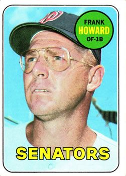 Frank Howard 1969 Topps #170 Sports Card