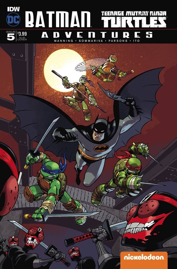 Batman/Teenage Mutant Ninja Turtles Adventures  #5 (Subscription Variant)