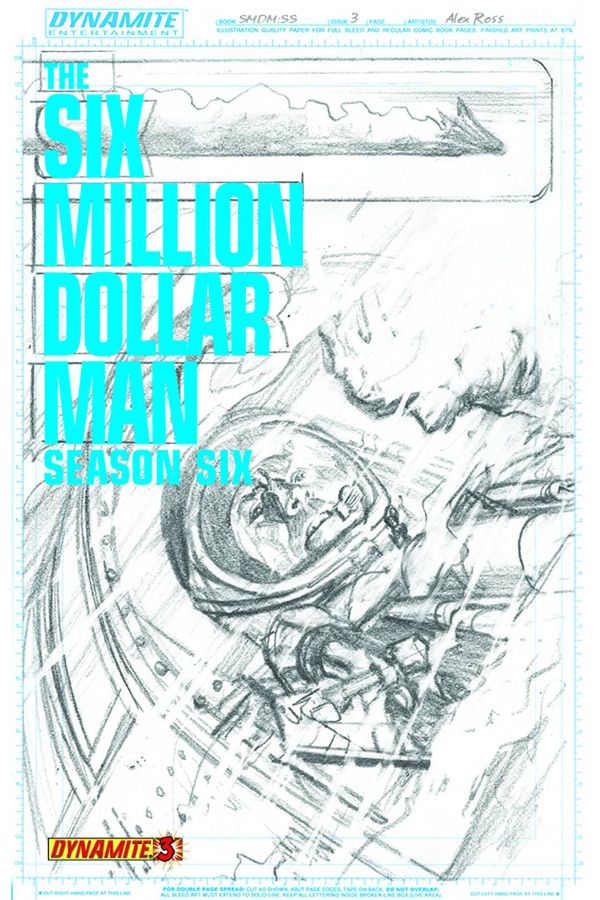 Six Million Dollar Man Season 6 #3 (15 Copy Ross Incv)