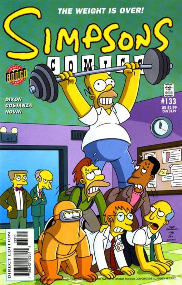 Simpsons Comics #133