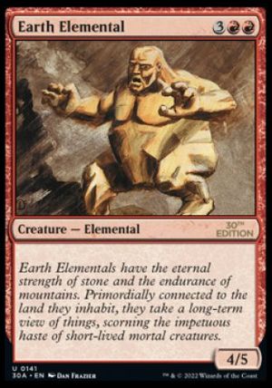 Earth Elemental (Magic 30th Anniversary Edition) Value - GoCollect