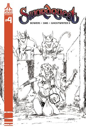 Swordquest #4 (Cover D 10 Copy Perez Cover)