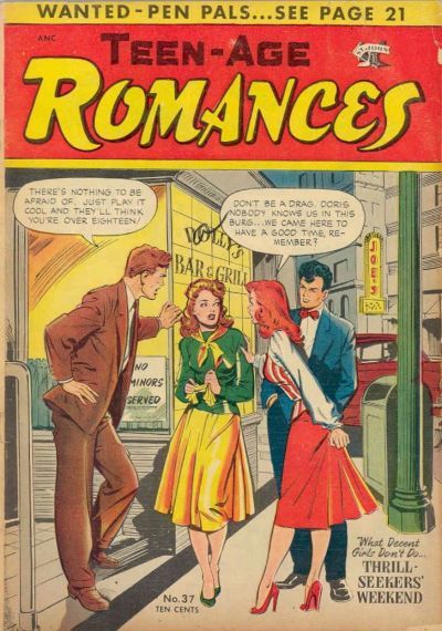 Teen-Age Romances #37 Comic