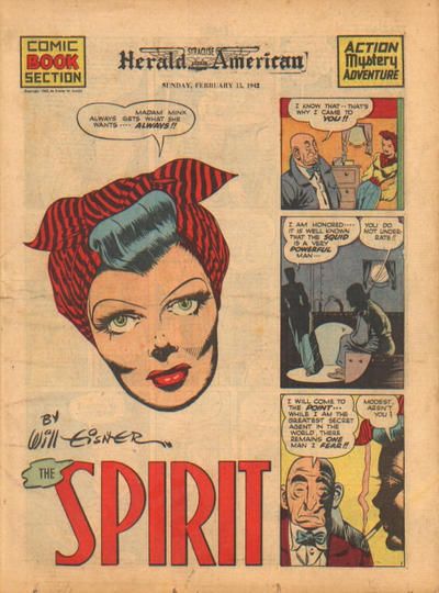Spirit Section #2/15/1942 Comic