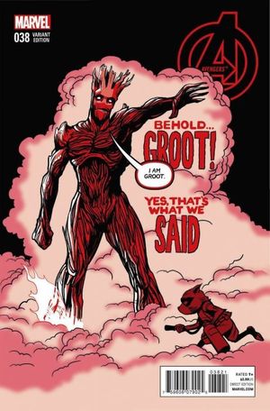 Avengers #38 (Rocket Raccoon And Groot Variant)