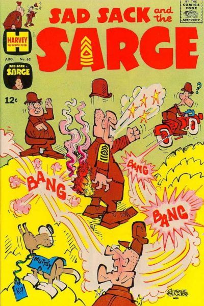 Sad Sack And The Sarge #63 Comic