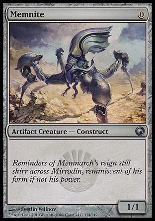 Memnite (Scars of Mirrodin) Trading Card