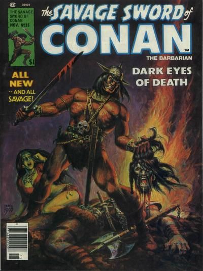 The Savage Sword of Conan #35 Comic