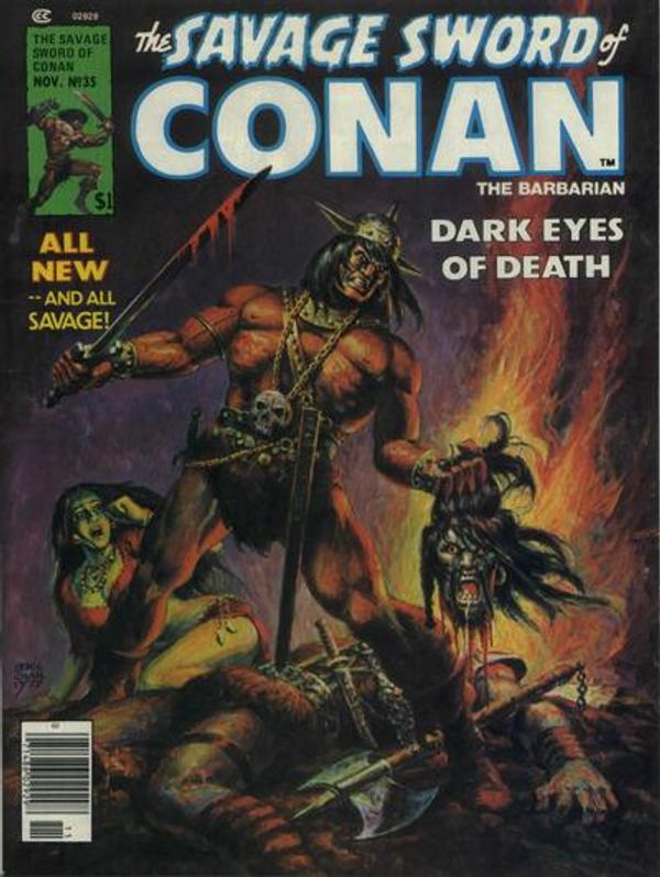 The Savage Sword of Conan #35