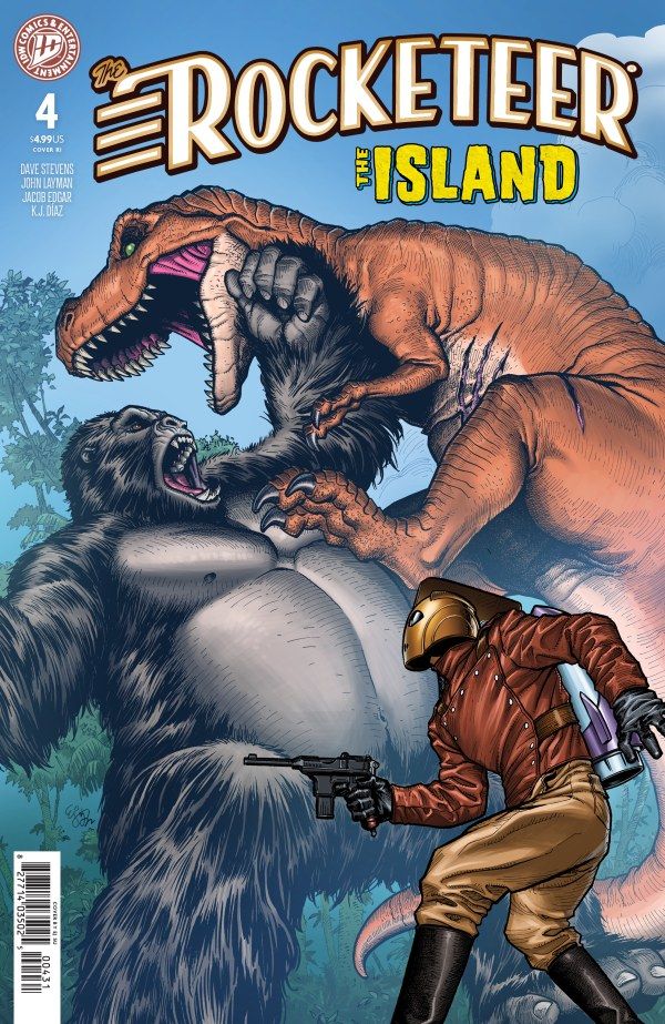 The Rocketeer: The Island #4 (Variant RI 1:10 Su) Comic