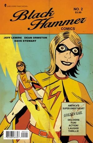 Black Hammer #2 (Lemire Variant Cover)