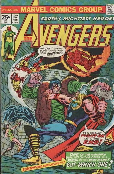 Avengers #132 Comic