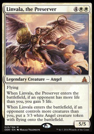 Linvala, the Preserver (Oath of the Gatewatch) Trading Card