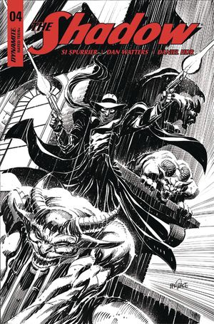 Shadow #4 (Cover E 20 Copy Mandrake B&w I)