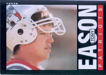 Tony Eason 1985 Topps #323 Sports Card