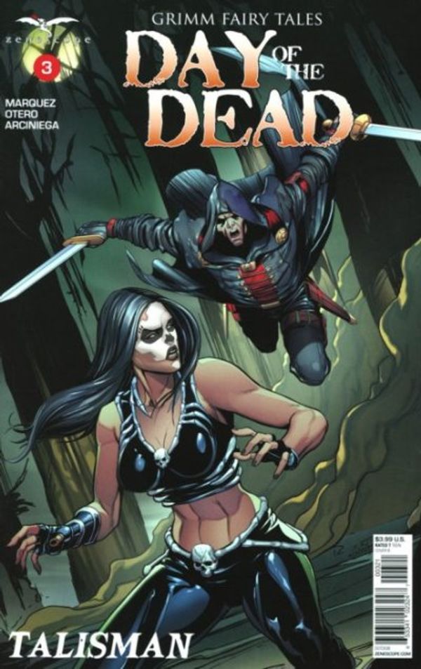 Grimm Fairy Tales Presents: Day of the Dead #3 (Cover B Rosete)
