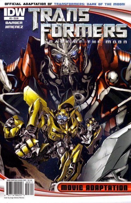 Transformers: Dark of the Moon - Movie Adaptation Comic