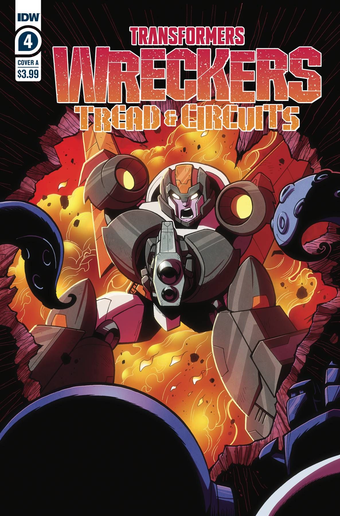 Transformers: Wreckers - Tread and Circuits #4 Comic