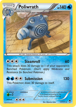 Poliwrath (17/111) - Furious Fists