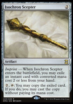 Isochron Scepter (Eternal Masters) Trading Card