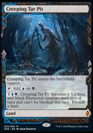 Creeping Tar Pit (Zendikar Rising Expeditions)