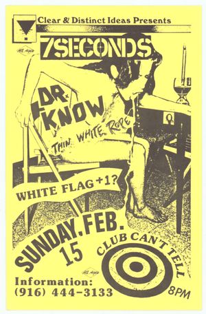 7 Seconds Club Can't Tell 1000-02-15 1000 Club Can't Tell Feb 15