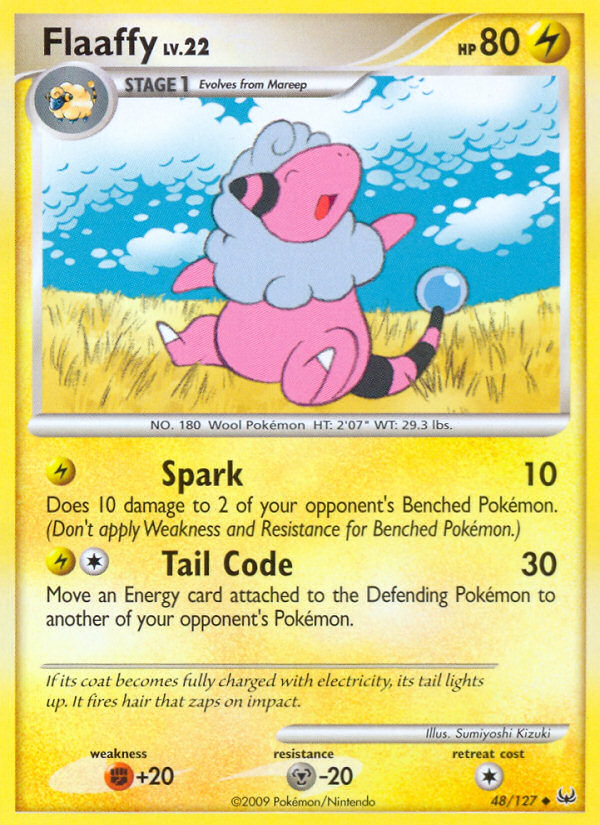 Flaaffy (48/127) - Platinum Pokémon Card