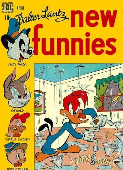 Walter Lantz New Funnies #134 Comic