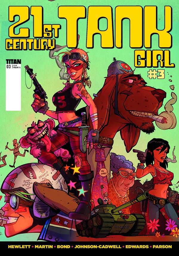 21st Century Tank Girl #3 Comic