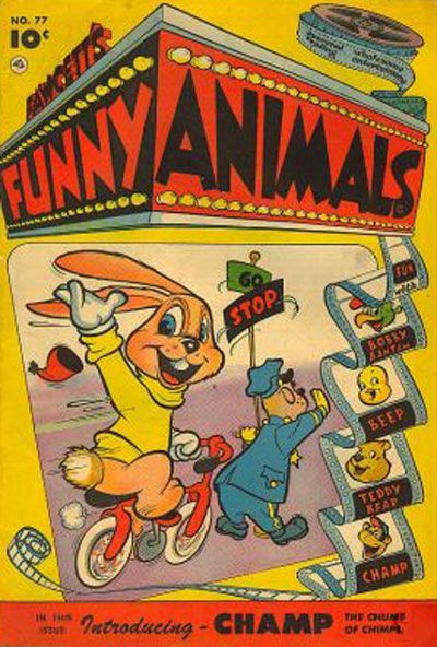 Fawcett's Funny Animals #77 Comic