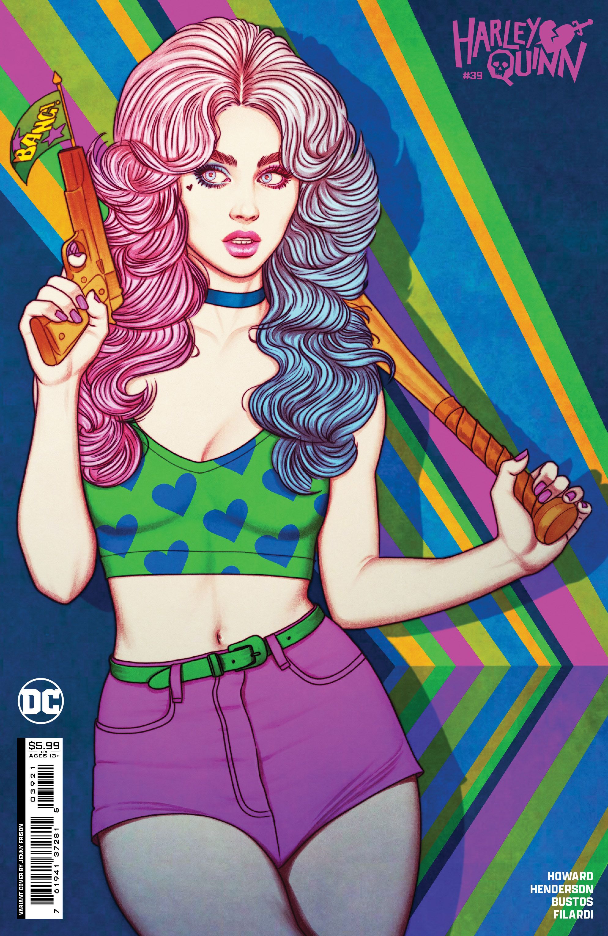 Harley Quinn #39 (Cvr B Jenny Frison Card Stock Variant) Comic
