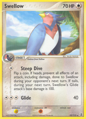 Swellow (32/113) - Delta Species