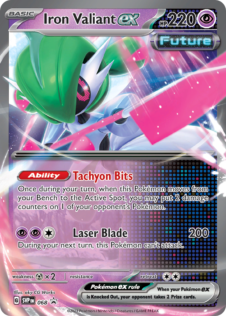 Iron Valiant Pokémon Card