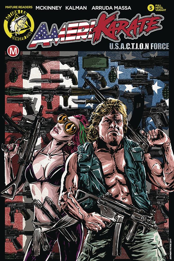 Amerikarate #5 (Cover C Petrie Action)
