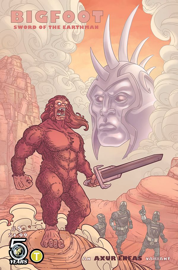 Bigfoot Sword Of The Earthman #5 (Cover B Eneas)
