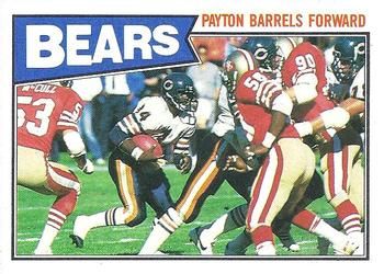 Walter Payton 1987 Topps #43 Sports Card