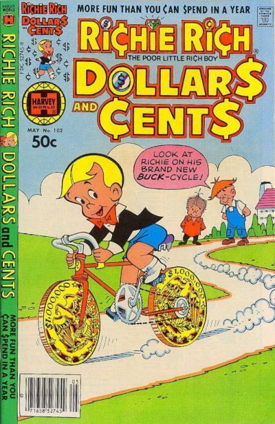 Richie Rich Dollars and Cents #102 Comic