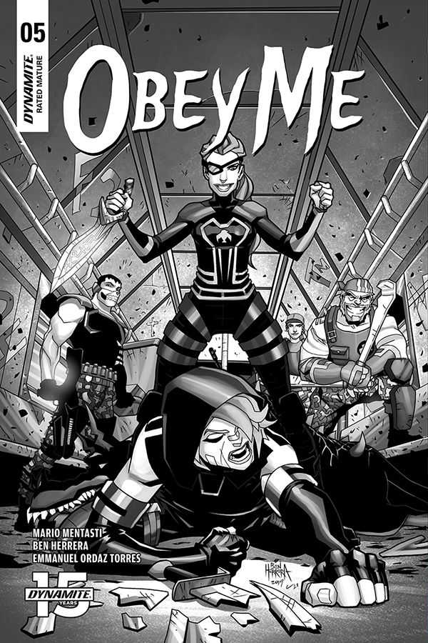 Obey Me #5 (10 Copy Herrera B&w A Cover)