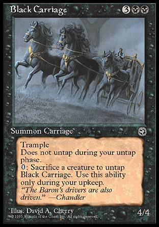 Black Carriage (Homelands) Trading Card