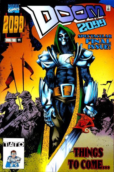 Doom 2099 1993 series # 7 near mint comic book