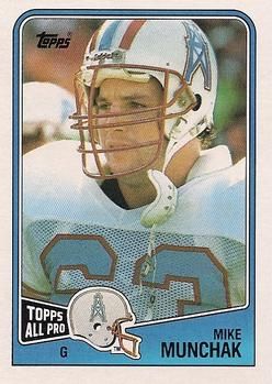 Mike Munchak 1988 Topps #110 Sports Card