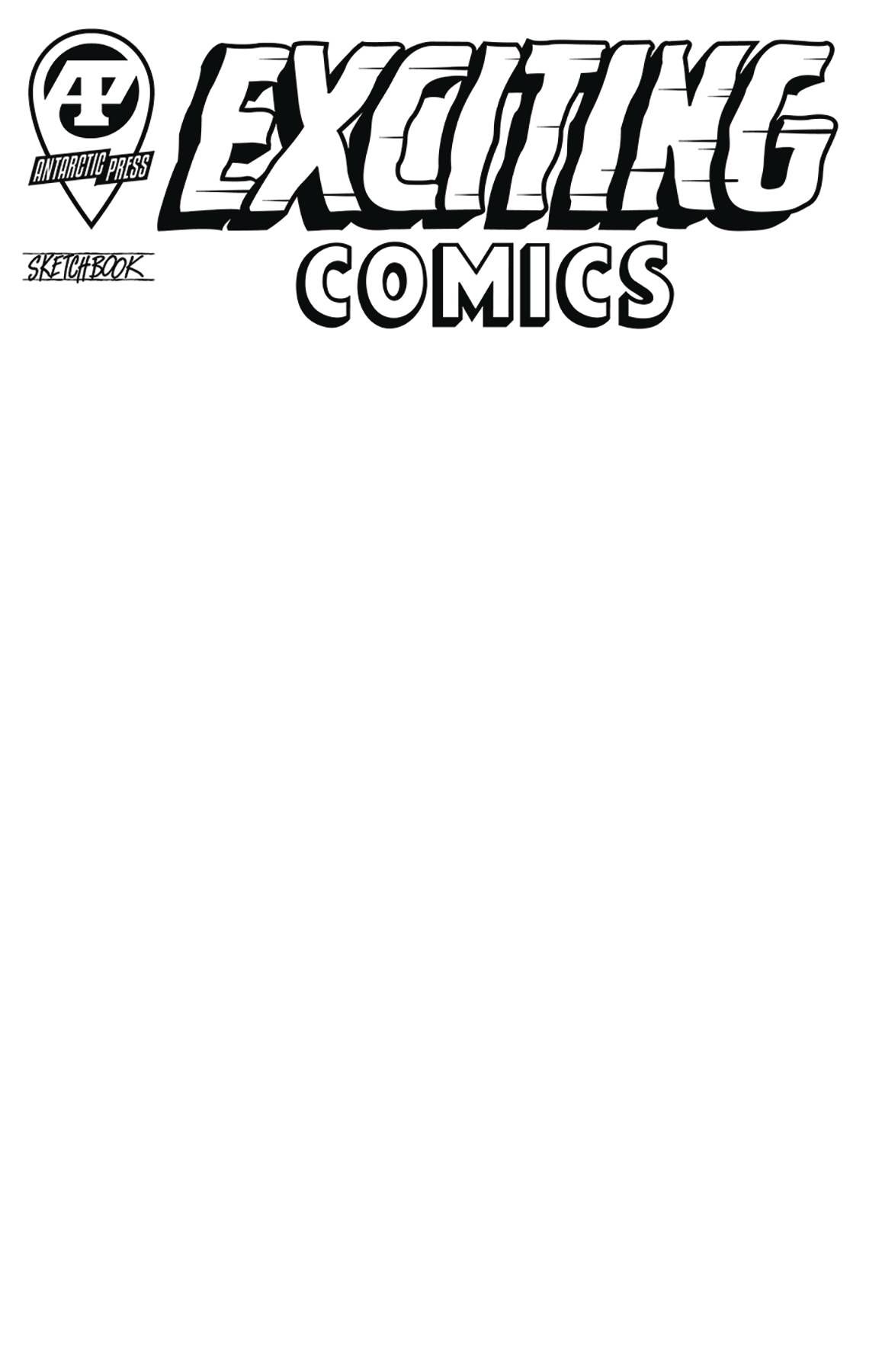 Exciting Comics Sketchbook Comic